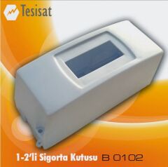 Balkaya Elektrik 1-2'li Tekli Sıva Üstü Sigorta Kutusu