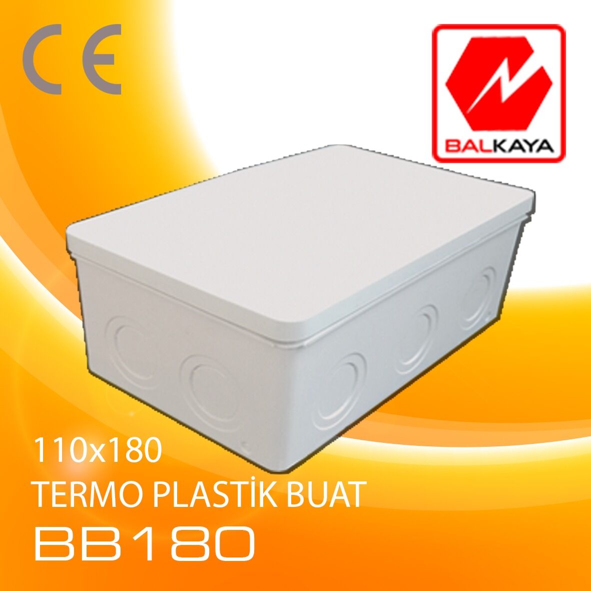 110x180x77mm Termoplastik Buat-BB180
