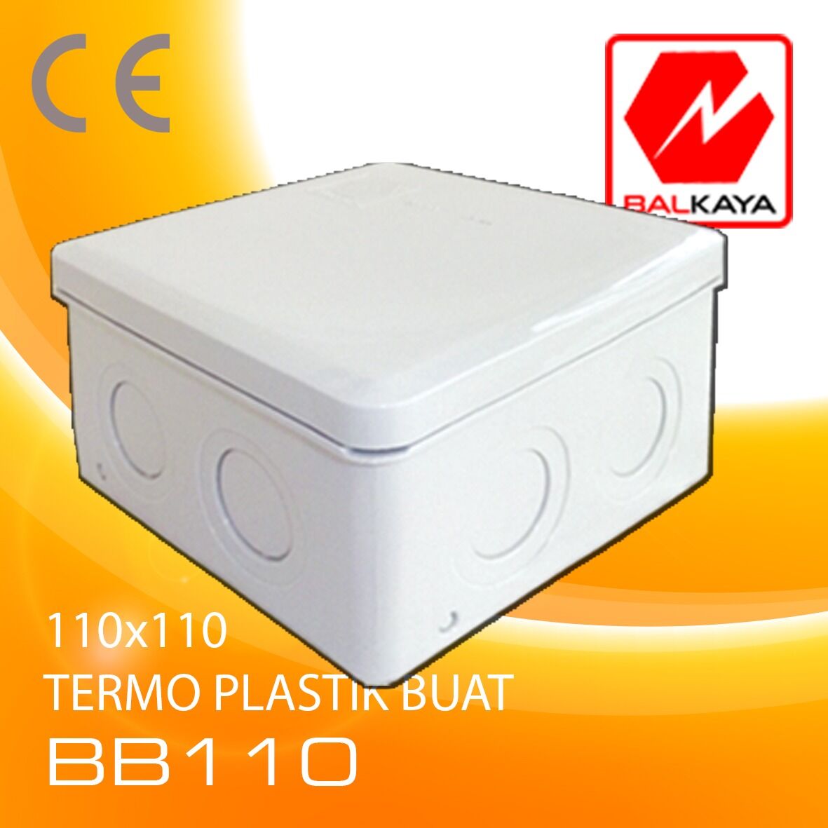 Balkaya-110x110x55mm Termoplastik Buat-BB110