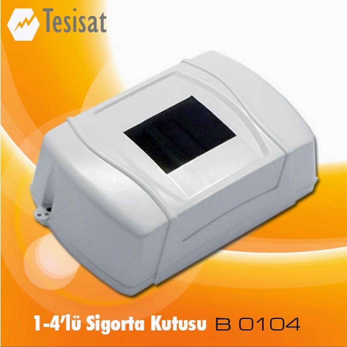 1-4-lü Sıvaüstü Sigorta Kutusu