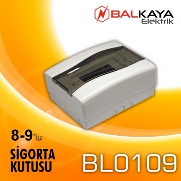 8-9 ‘lu Sigorta Kutusu S.Ü. Kapaklı Kesik-BL0109