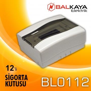 12 ‘li Sigorta Kutusu S.Ü. Kapaklı-BL0112