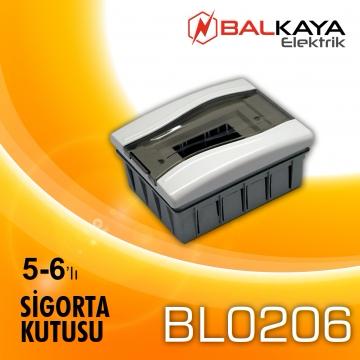 Sıva Altı Sigorta Kutusu 5-6'lı-BL0206