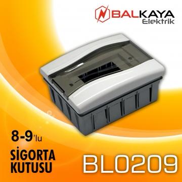 Sıva Altı Sigorta Kutusu 8-9'lu-BL0209