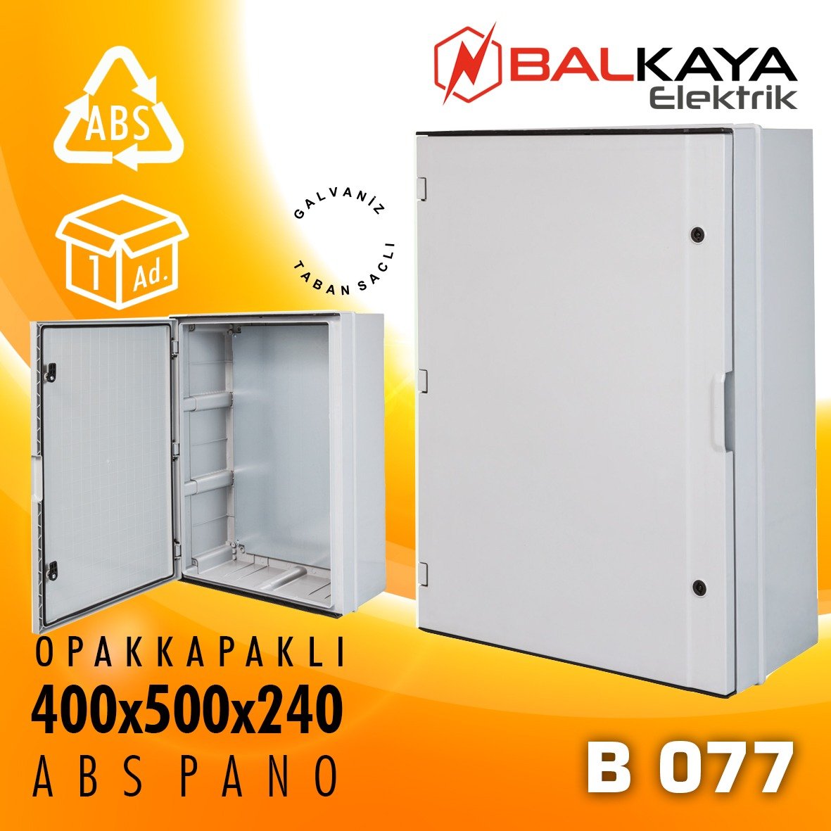 ABS Pano 400x500x240 mm-B077