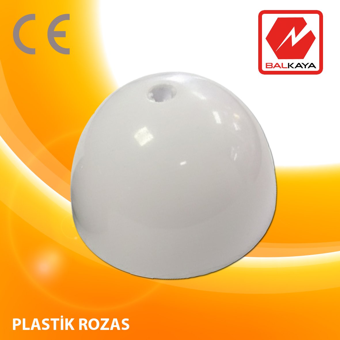 Plastik Rozas (Tavan Rozeti) – Beyaz