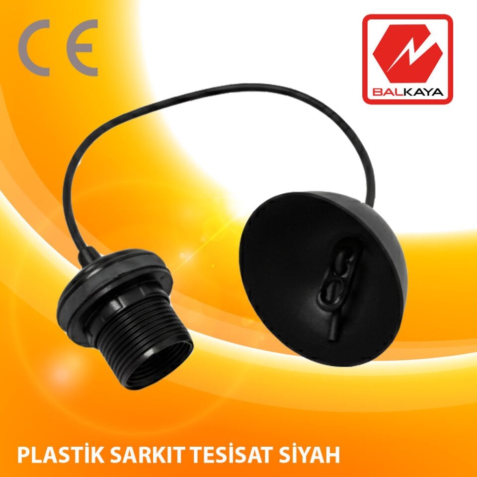 Plastik Sarkıt Tesisat – Siyah